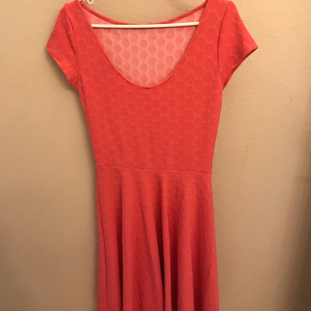 Leota reversible polka dot dress.
